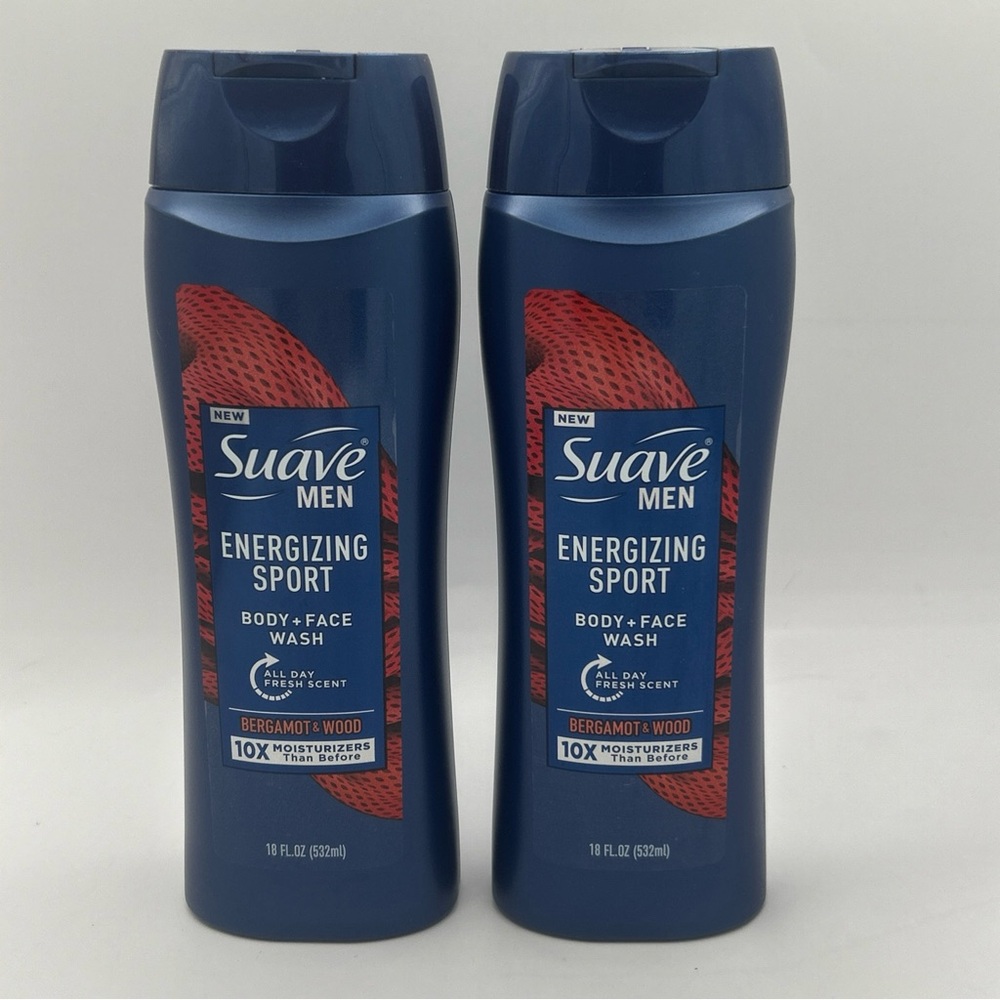 2 Men Face &‎ Body Wash, Energizing Sport